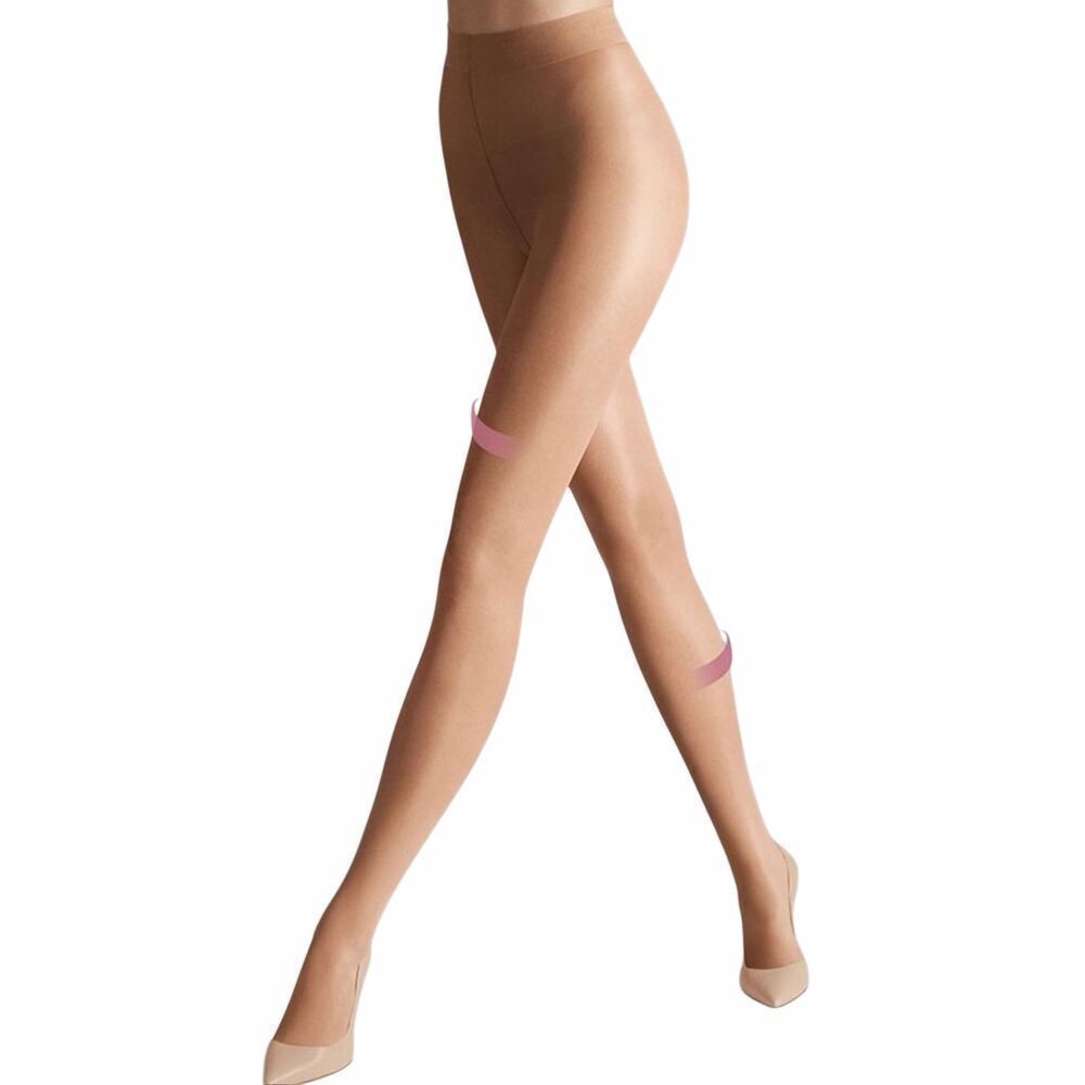 NWT Wolford Pure Energy 30 Leg Vitalizer Tights XS Caramel 18373